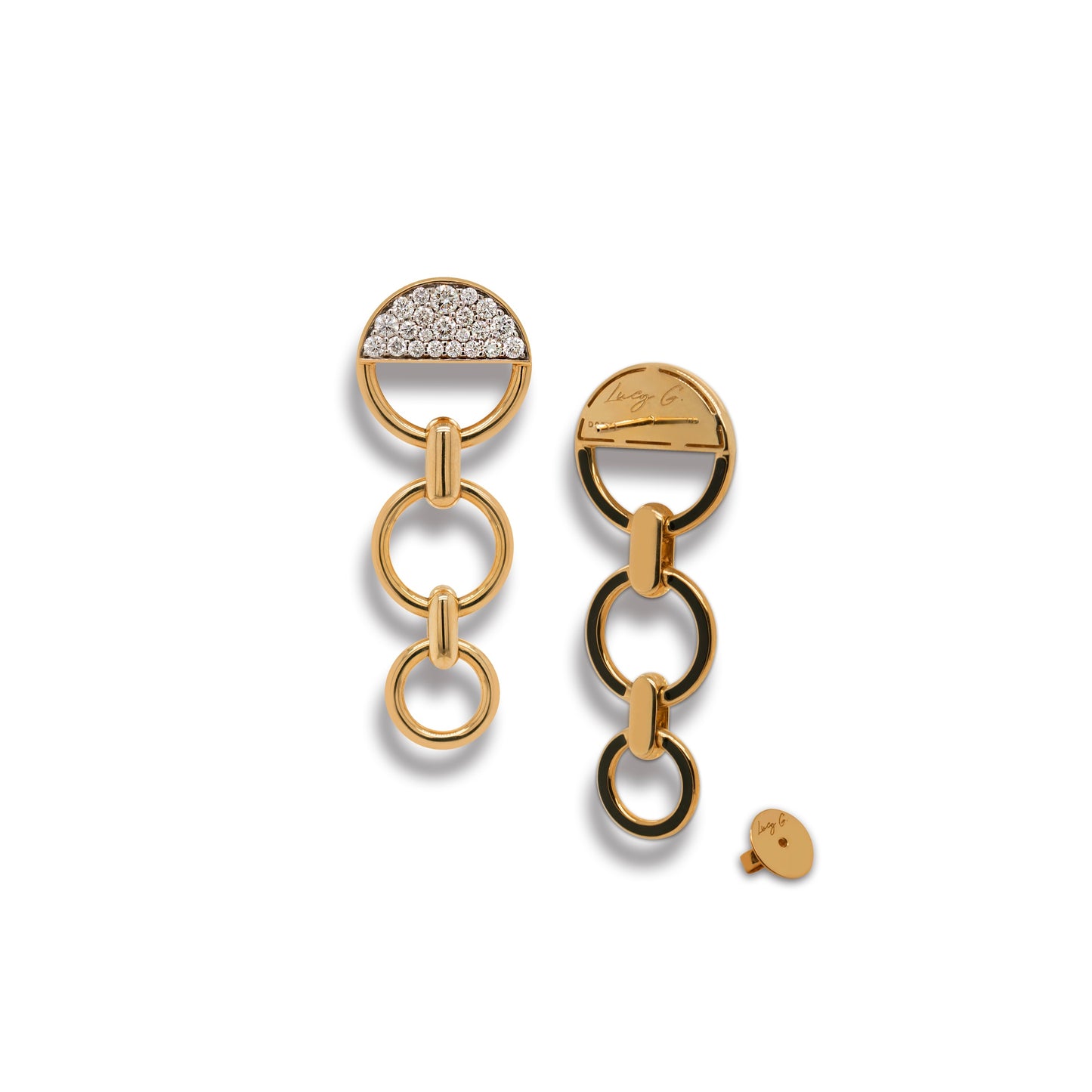 Luna Collection Long Earrings