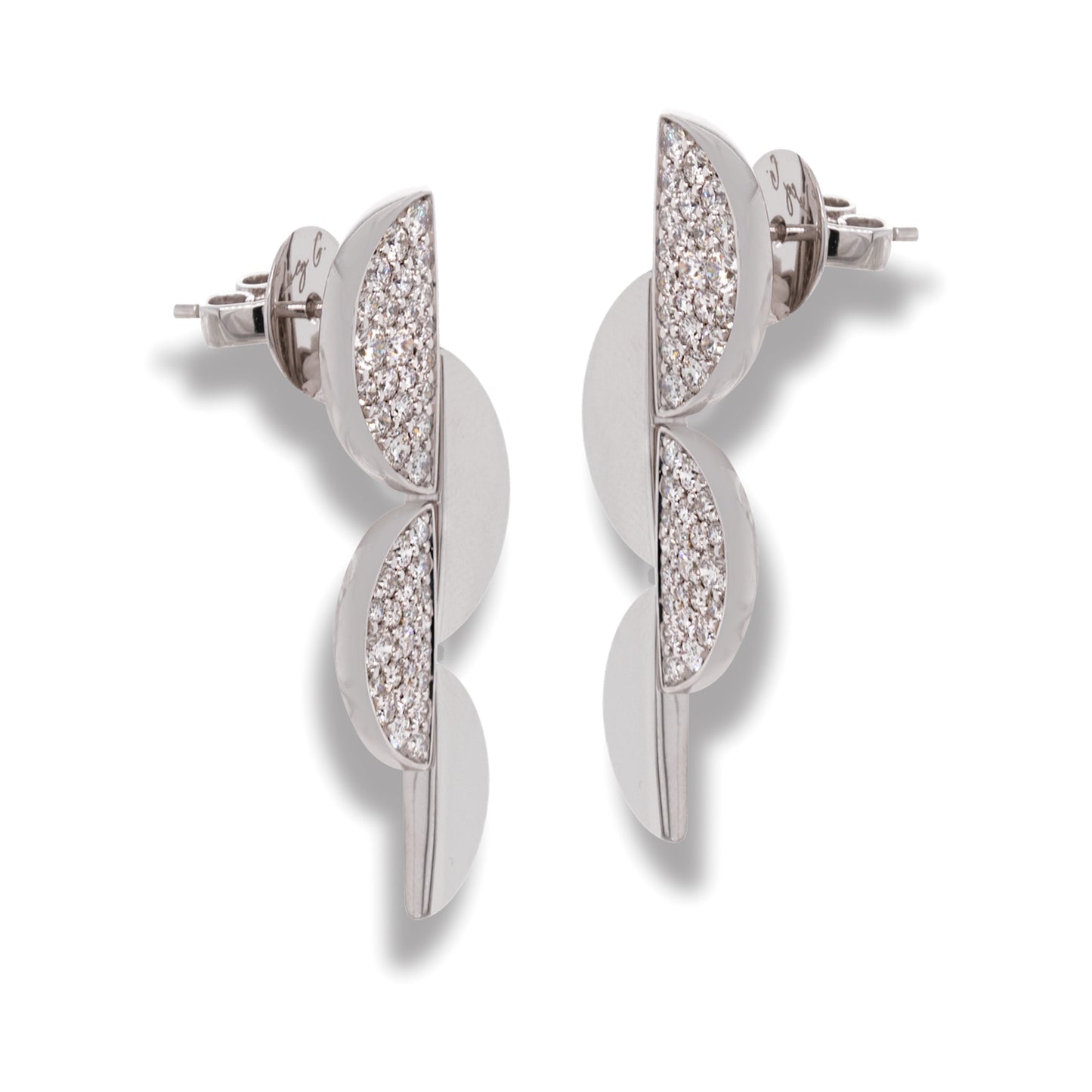 Luna Collection Half Moon Earrings