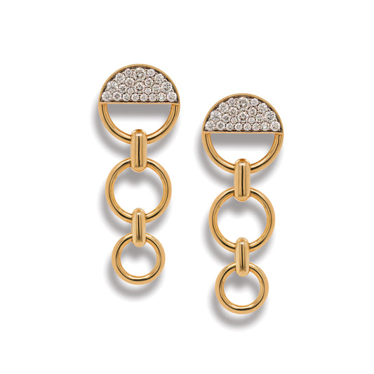 Luna Collection Long Earrings